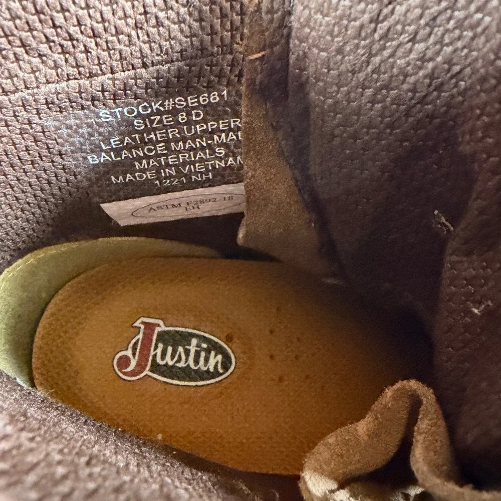 Justin Boots justin men